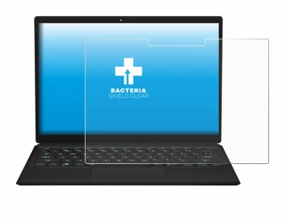 Abbildung des Geräts ASUS ROG Flow Z13 2023 mit einer Vielzahl des Displayschutzes.