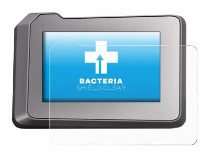 Abbildung des Geräts KTM 1290 Super Duke R 2022 TFT-Display 7" mit einer Vielzahl des Displayschutzes.