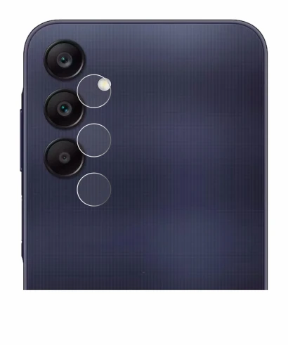 Abbildung des Geräts Samsung Galaxy A25 5G (NUR Kamera) mit einer Vielzahl des Displayschutzes.