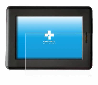 Abbildung des Geräts XC Tracer Maxx II mit einer Vielzahl des Displayschutzes.