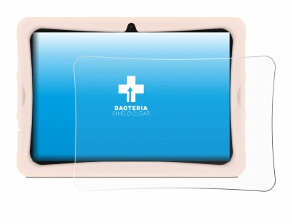 Abbildung des Geräts Doogee U10 Kid mit einer Vielzahl des Displayschutzes.