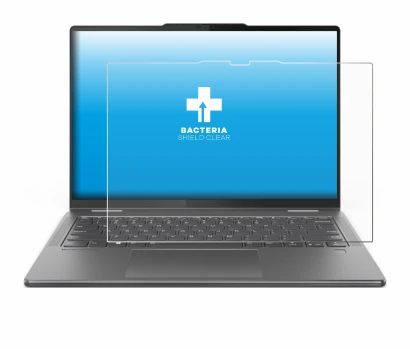 Abbildung des Geräts Lenovo Yoga 7 2-in-1 Gen 9 14" mit einer Vielzahl des Displayschutzes.