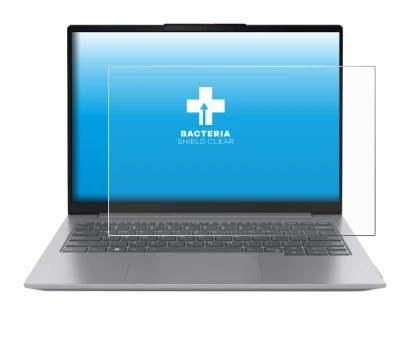 Abbildung des Geräts Lenovo ThinkBook 16 Gen 6 mit einer Vielzahl des Displayschutzes.