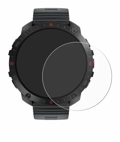 Abbildung des Geräts Polar Grit X2 Pro mit einer Vielzahl des Displayschutzes.