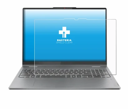 Abbildung des Geräts Lenovo IdeaPad 5 2-in-1 Gen 9 16" mit einer Vielzahl des Displayschutzes.