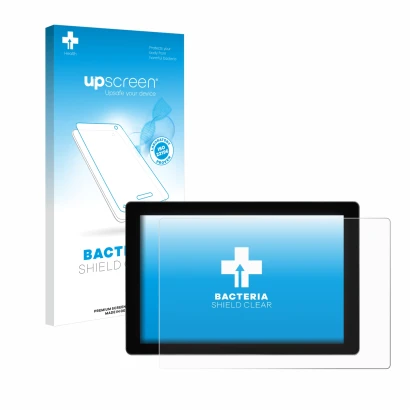 Vorderseite einer Produktverpackung mit dem Markenlogo upscreen. Daneben ist das Gerät SmallHD Indie 7 mit dem zugehörigen Dis