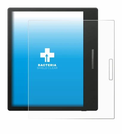 Abbildung des Geräts Boox Go Color 7 mit einer Vielzahl des Displayschutzes.