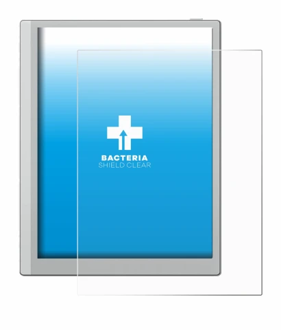 Abbildung des Geräts Boox Go 10.3 mit einer Vielzahl des Displayschutzes.