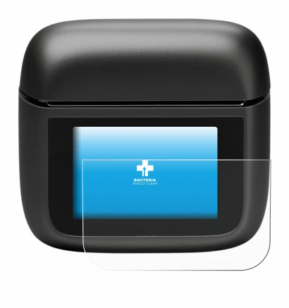 Abbildung des Geräts JBL Tour Pro 3 mit einer Vielzahl des Displayschutzes.