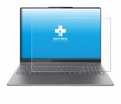 Abbildung des Geräts Lenovo Yoga 7 2-in-1 Gen 10 16" mit einer Vielzahl des Displayschutzes.