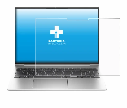 Abbildung des Geräts HP EliteBook 835 G11 mit einer Vielzahl des Displayschutzes.