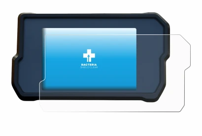 Abbildung des Geräts KTM RC125 / RC390 2022+ mit einer Vielzahl des Displayschutzes.