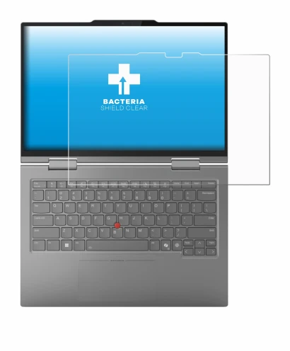 Abbildung des Geräts Lenovo ThinkPad X1 2-in-1 Gen 10 14" mit einer Vielzahl des Displayschutzes.