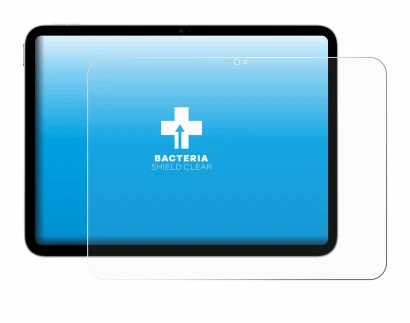 Abbildung des Geräts Apple iPad A16 11" WiFi 2025 (11. Gen.) mit einer Vielzahl des Displayschutzes.