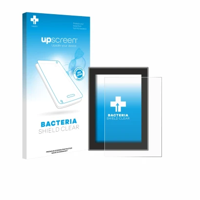 Vorderseite einer Produktverpackung mit dem Markenlogo upscreen. Daneben ist das Gerät Volvo S90 (2018–2024) mit dem zugehörig