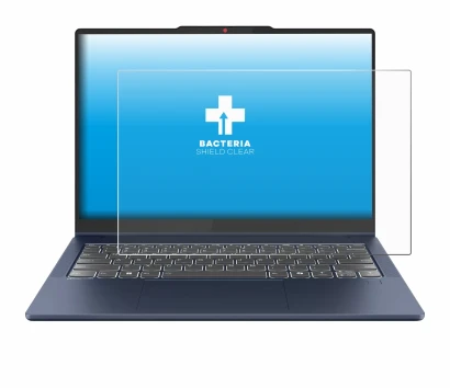 Abbildung des Geräts Lenovo IdeaPad 5 2-in-1 Gen 10 14" mit einer Vielzahl des Displayschutzes.