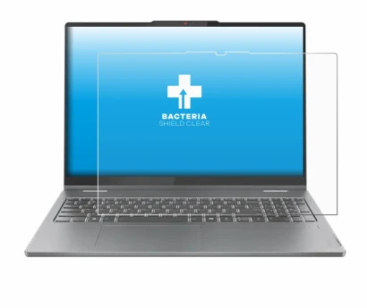 Abbildung des Geräts Lenovo IdeaPad 5 2-in-1 Gen 10 16" mit einer Vielzahl des Displayschutzes.