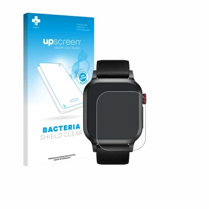 Vorderseite einer Produktverpackung mit dem Markenlogo upscreen. Daneben ist das Gerät Haylou Iron Neo 1.95" mit dem zugehörig