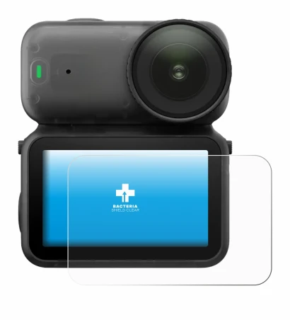 Abbildung des Geräts DJI Osmo Nano mit einer Vielzahl des Displayschutzes.