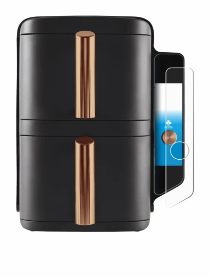 Abbildung des Geräts Ninja Double Stack XL sl400eu mit einer Vielzahl des Displayschutzes.