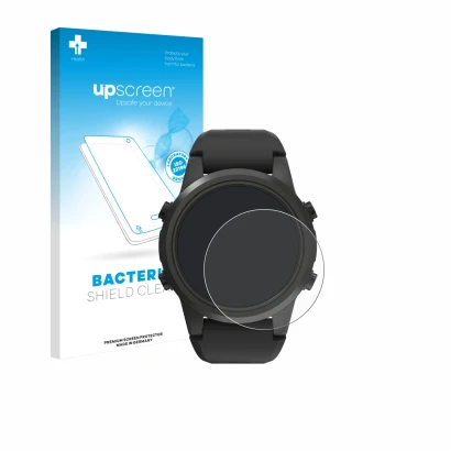 Vorderseite einer Produktverpackung mit dem Markenlogo upscreen. Daneben ist das Gerät Shearwater TERN TX mit dem zugehörigen 