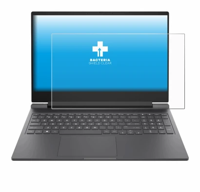 Abbildung des Geräts HP Victus 16-r0024nf mit einer Vielzahl des Displayschutzes.