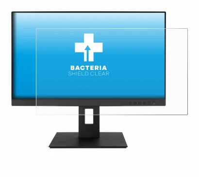 Abbildung des Geräts ASUS BE24EQSB mit einer Vielzahl des Displayschutzes.