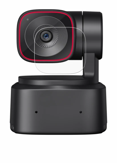 Abbildung des Geräts OBSBOT Tiny 2 Lite mit einer Vielzahl des Displayschutzes.
