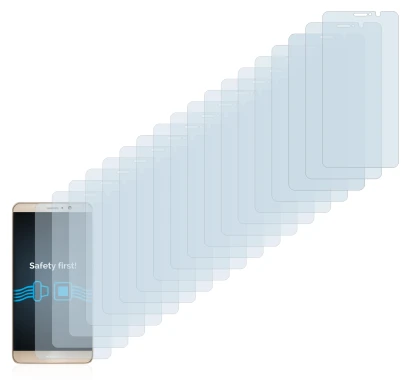 Abbildung des Geräts Huawei Mate 9 mit einer Vielzahl des Displayschutzes.