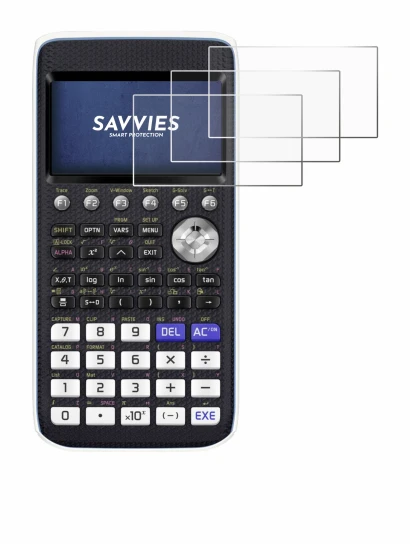 Abbildung des Geräts Casio FX-CG50 mit einer Vielzahl des Displayschutzes.