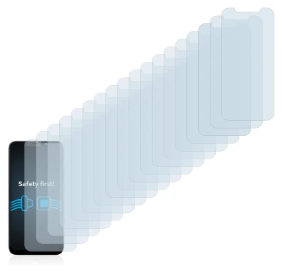 Abbildung des Geräts Gigaset GS195 mit einer Vielzahl des Displayschutzes.