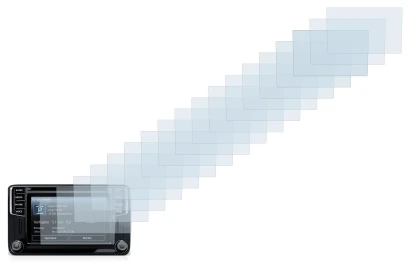 Abbildung des Geräts Volkswagen Caddy 2015 Discover Media 6.5" 2015 mit einer Vielzahl des Displayschutzes.