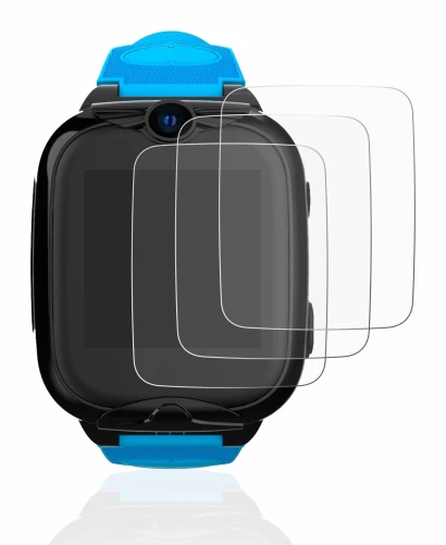 Abbildung des Geräts Xplora XGO2 mit einer Vielzahl des Displayschutzes.