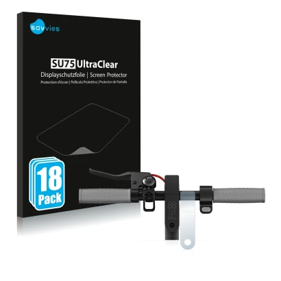 Vorderseite einer Produktverpackung mit dem Markenlogo Savvies. Daneben ist das Gerät Xiaomi Mi 1S mit dem zugehörigen Display