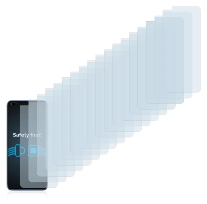 Abbildung des Geräts Huawei Nova 8i mit einer Vielzahl des Displayschutzes.