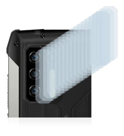Abbildung des Geräts Ulefone Power Armor 13 (NUR Kameraschutz) mit einer Vielzahl des Displayschutzes.