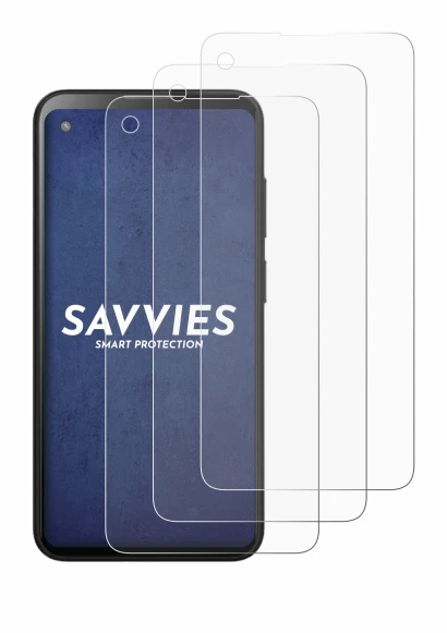 Abbildung des Geräts Blackview BL5000 mit einer Vielzahl des Displayschutzes.