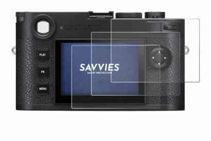 Abbildung des Geräts Leica M11 mit einer Vielzahl des Displayschutzes.