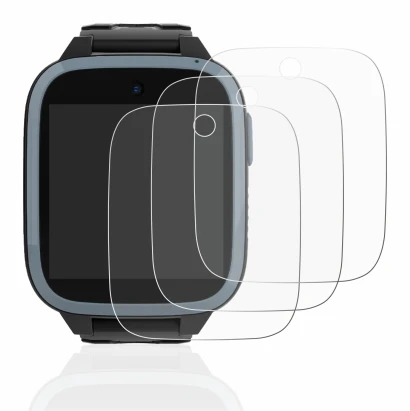 Abbildung des Geräts Xplora XGO3 (1. Gen.) mit einer Vielzahl des Displayschutzes.