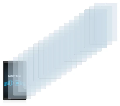 Abbildung des Geräts Lenovo Tab M8 (4. Gen.) mit einer Vielzahl des Displayschutzes.