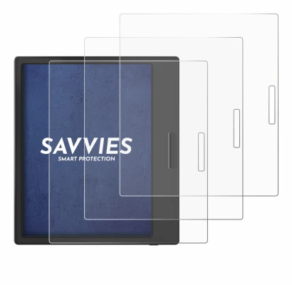 Abbildung des Geräts Boox Page mit einer Vielzahl des Displayschutzes.