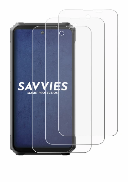 Abbildung des Geräts Blackview BL8000 5G mit einer Vielzahl des Displayschutzes.