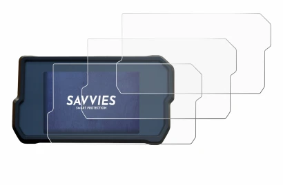 Abbildung des Geräts KTM 390 / 890 Adventure 2020+ mit einer Vielzahl des Displayschutzes.