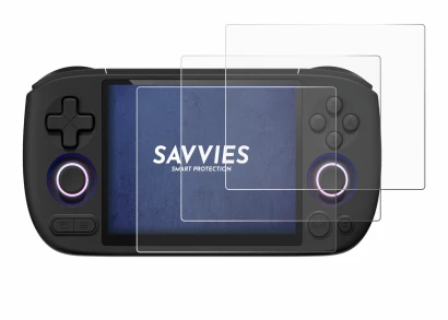 Abbildung des Geräts Ayaneo Pocket Air Mini mit einer Vielzahl des Displayschutzes.