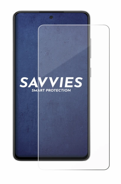 Abbildung des Geräts Samsung Galaxy A52s 5G mit einer Vielzahl des Displayschutzes.
