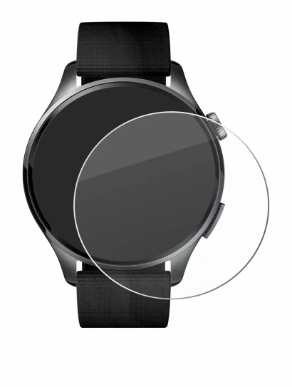 Abbildung des Geräts Xiaomi Watch 5 (47 mm) mit einer Vielzahl des Displayschutzes.