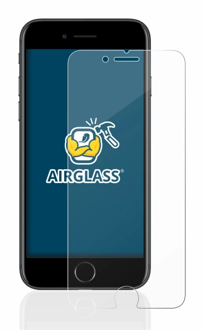 Abbildung des Geräts Apple iPhone 7 mit einer Vielzahl des Displayschutzes.