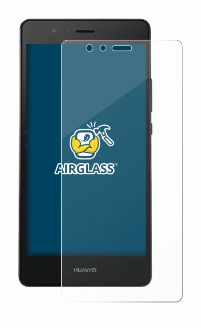 Abbildung des Geräts Huawei P9 mit einer Vielzahl des Displayschutzes.