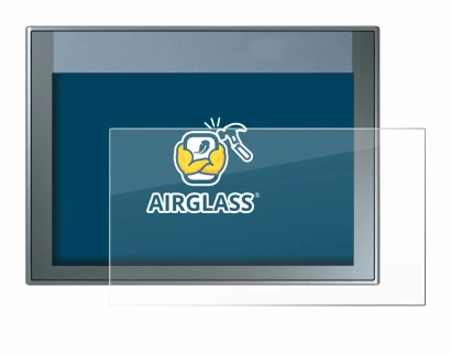 Abbildung des Geräts Siemens Simatic HMI KTP 700 Basic mit einer Vielzahl des Displayschutzes.