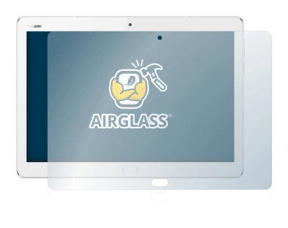 Abbildung des Geräts Huawei MediaPad M3 Lite 10.1 mit einer Vielzahl des Displayschutzes.